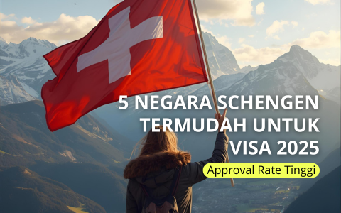 5 Negara Termudah Memberikan Visa Schengen bagi WNI di 2025