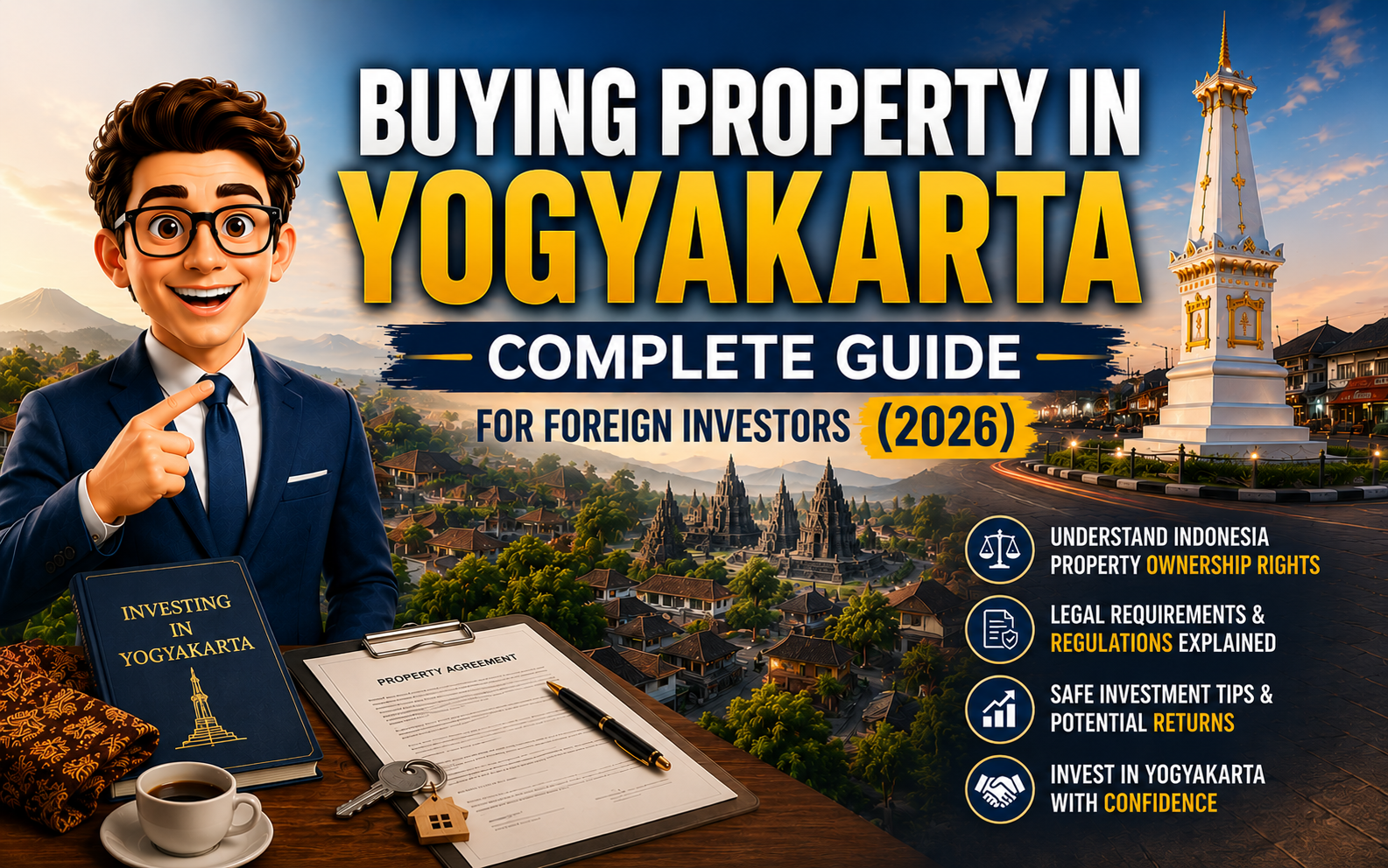 Buying Property in Yogyakarta: Complete Guide for Foreign Investors (2026)