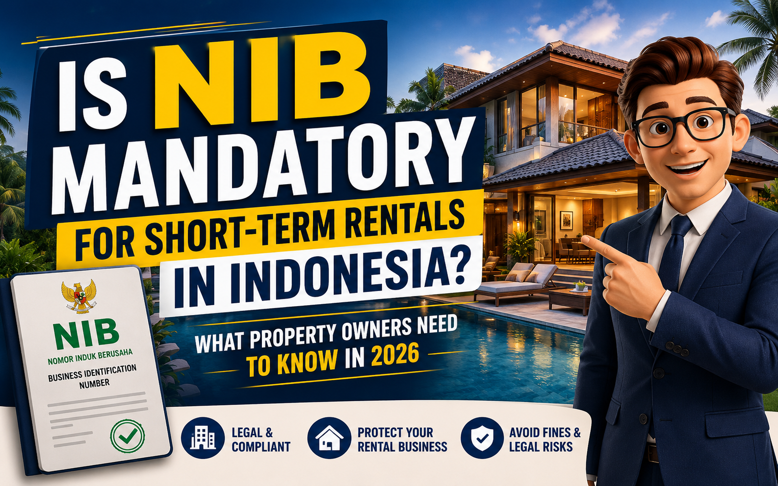 Starting 31 March 2026: Properties Without NIB and Complete Licenses Risk Removal from OTAs
