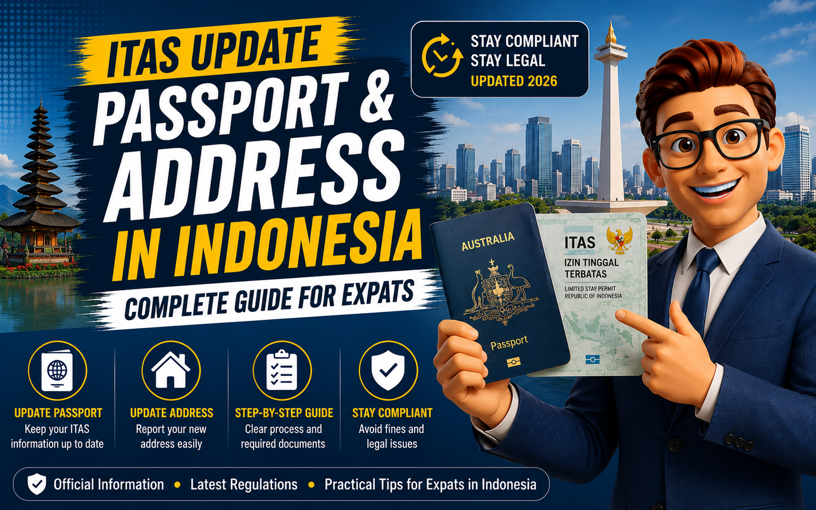 Why Updating Your Passport and Address is Critical for ITAS Holders in Indonesia