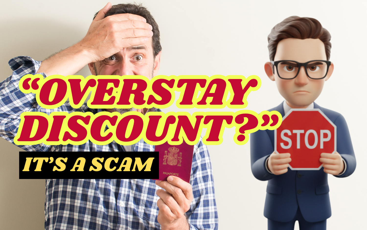 Warning about overstay fine scams and fake visa agents in Indonesia