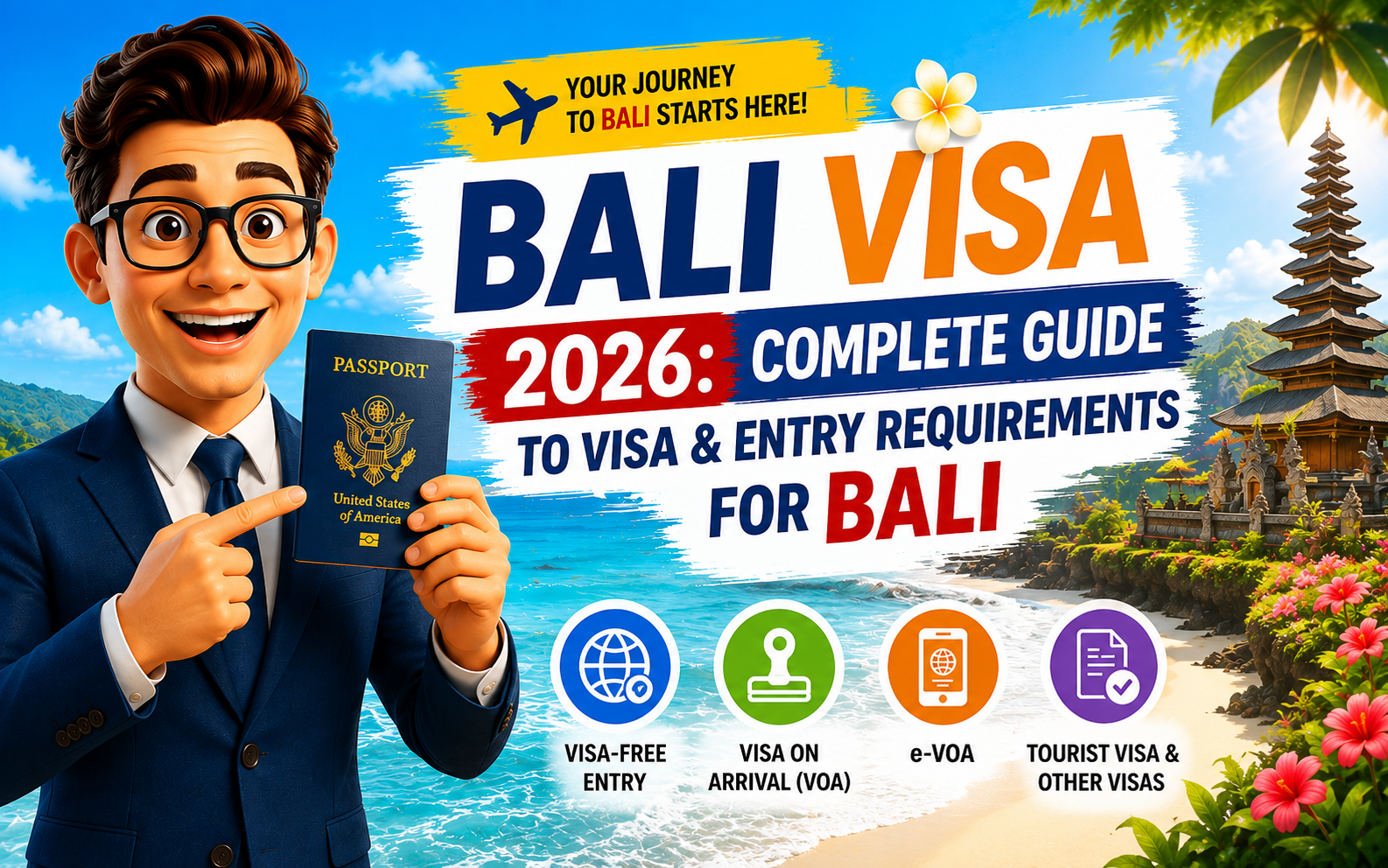 Bali Visa 2026 requirements and entry guide for international travelers