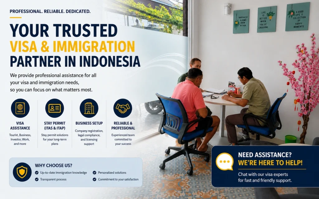 Azra Solutions Indonesia visa assistance for foreign travelers
