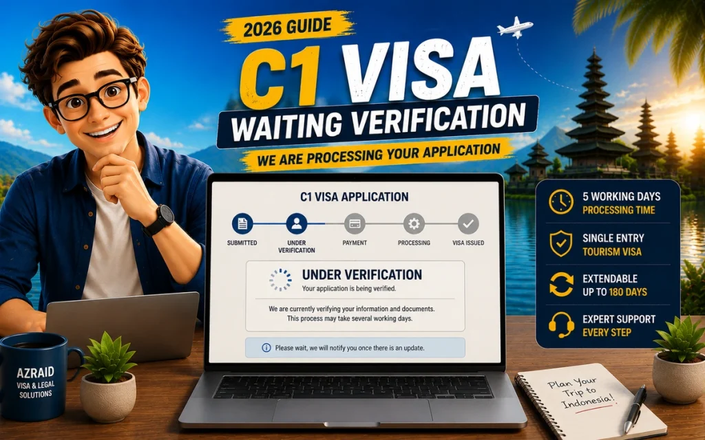 C1 Visa Waiting Verification status during application processing