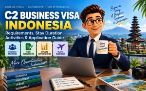 C2 Business Visa Indonesia for foreign business travelers visiting Indonesia