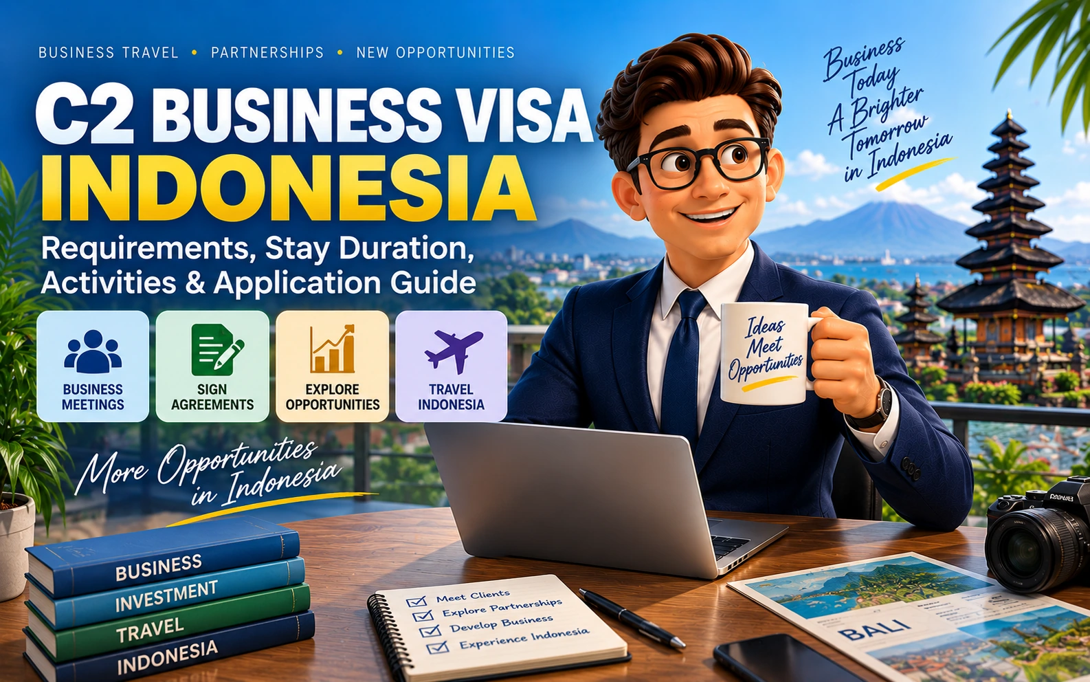 C2 Business Visa Indonesia: Requirements, Stay Duration, Activities & Application Guide