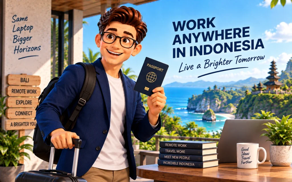 Digital Nomad Visa Indonesia E33G application process