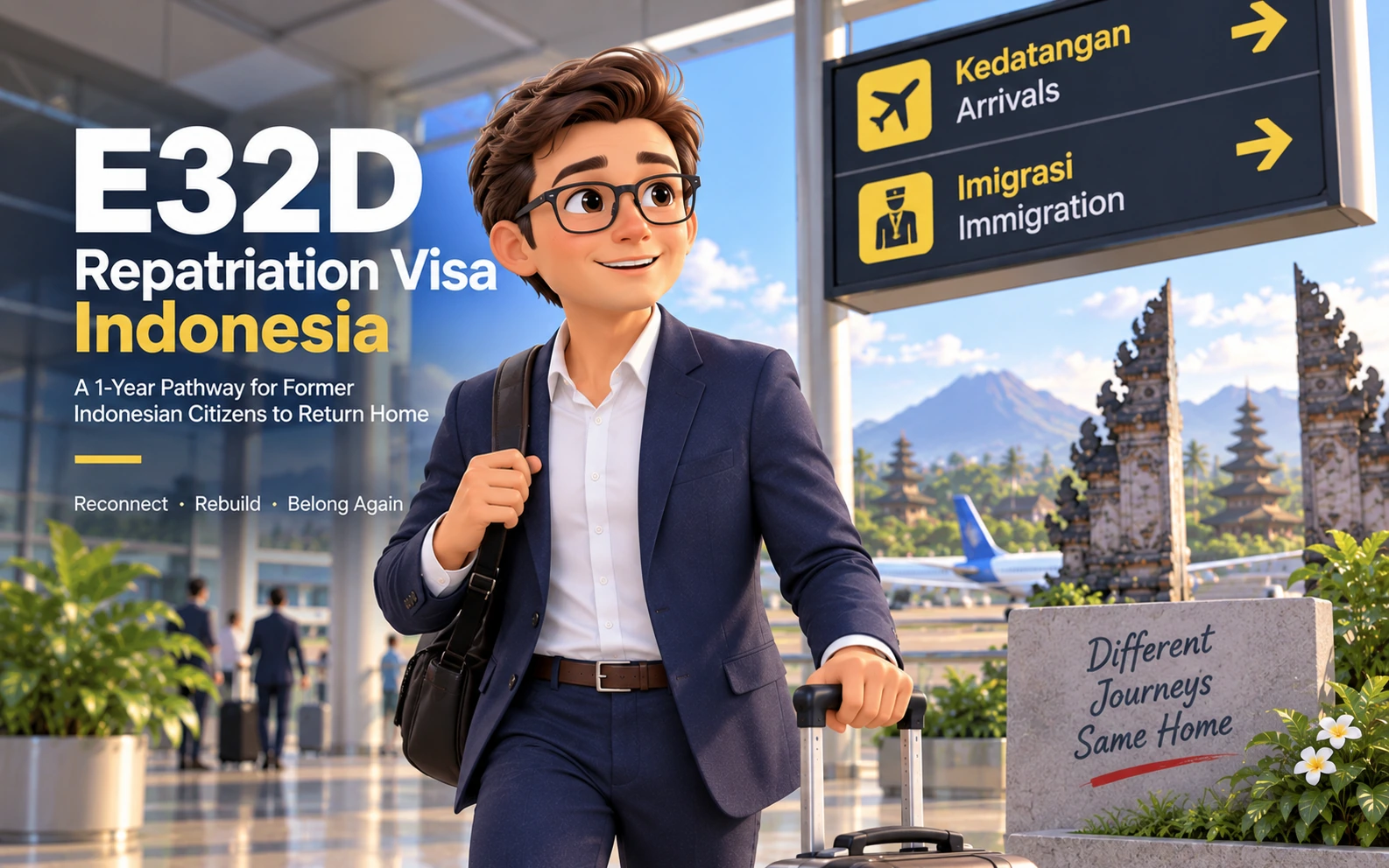 E32D Repatriation Visa Indonesia: Complete 1-Year Guide for Former Indonesian Citizens
