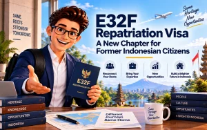 E32F Repatriation Visa for former Indonesian citizens with special expertise