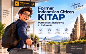 Former Indonesian Citizen KITAP permanent residence in Indonesia