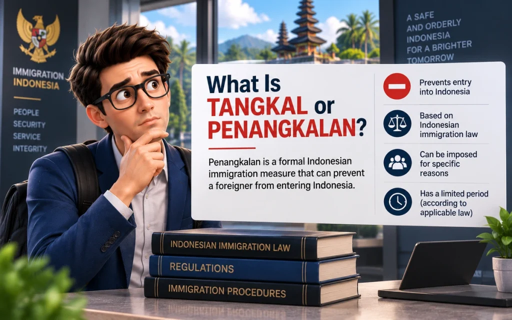 Indonesia immigration blacklist Tangkal and Penangkalan explained for foreigners