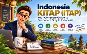 Indonesia KITAP (ITAP) permanent stay permit guide for foreign residents