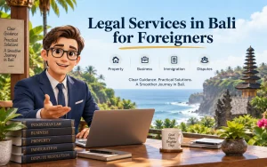 Legal services in Bali for foreigners covering property, business, contracts and disputes