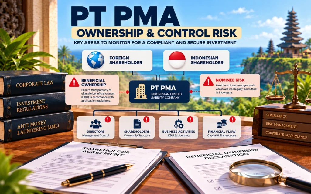 Foreign investor nominee arrangement and PT PMA ownership risk