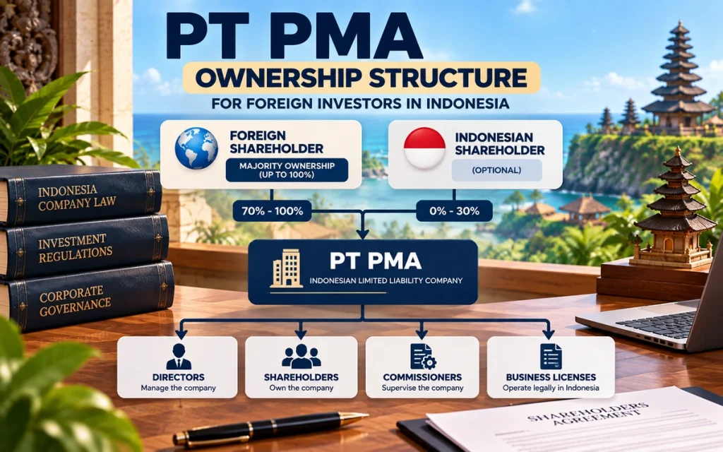 PT PMA ownership and foreign investment structure in Indonesia