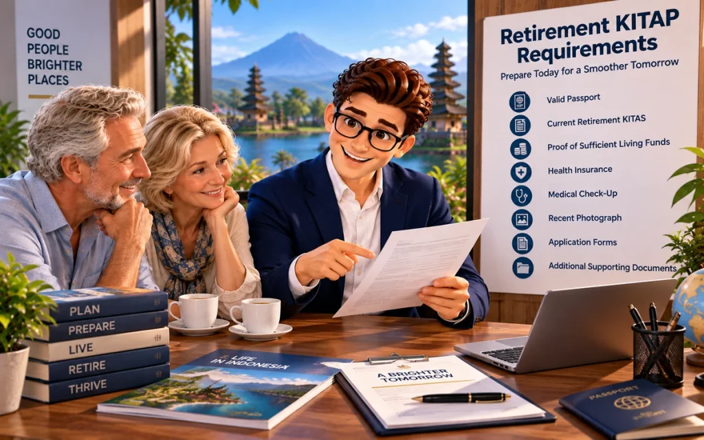 Retirement KITAP requirements in Indonesia for retirees