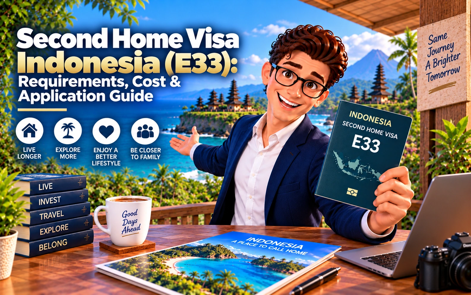 Second Home Visa Indonesia: E33 Requirements, Cost & Application Guide