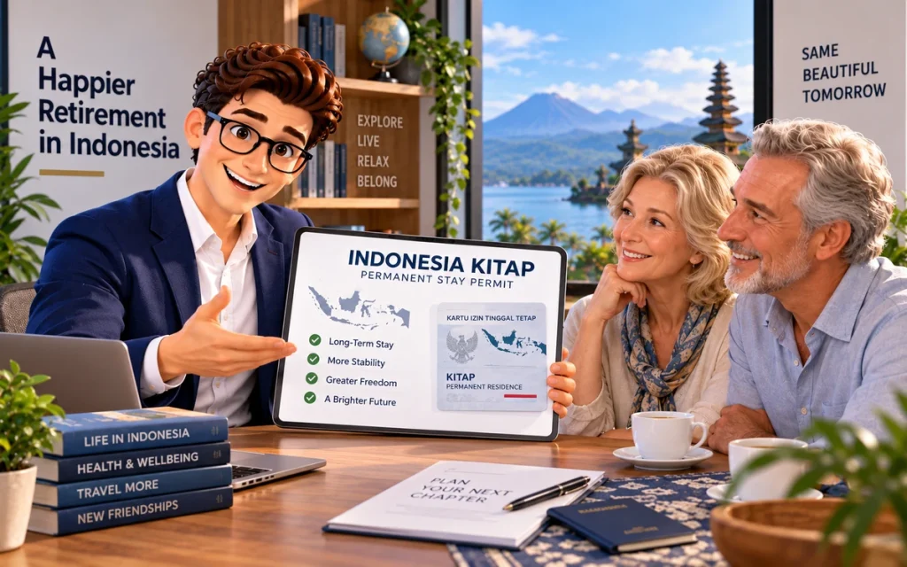 What is Retirement KITAP in Indonesia permanent stay permit consultation